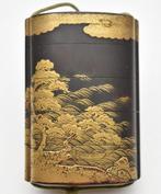 Verfijnd antiek Japans Inro met vier compartimenten, met een, Antiek en Kunst