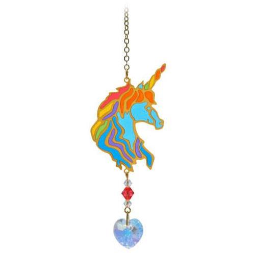 Suncatcher/Zonvanger/Zonnevanger - Eenhoorn Unicorn Regenboo, Huis en Inrichting, Woonaccessoires | Overige, Nieuw, Ophalen of Verzenden