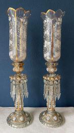 Kandelaar - Glas, Kristal - Hurricane lamps