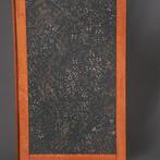 4-slags kamerscherm met sterrehemel en inlegwerk onderpanele, Antiek en Kunst, Antiek | Meubels | Tafels, Ophalen of Verzenden