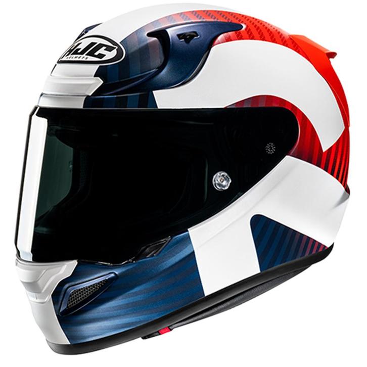 HJC RPHA 12 Ottin Blauw Rood Integraalhelm, Motoren, Kleding | Motorhelmen, XXL, Nieuw met kaartje, HJC, Integraalhelm, Verzenden