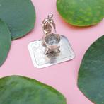 Antiek Amsterdams zilveren beeldje van een dame, Sieraden, Tassen en Uiterlijk, Antieke sieraden, Ophalen of Verzenden, Zilver