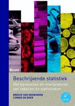 9789089539823 Beschrijvende statistiek | Tweedehands, Verzenden, Zo goed als nieuw, Bregje van Groningen