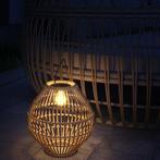 TRUUSK Solarlamp Rieten Tuinlamp Waterdicht Met Lichtsensor, Huis en Inrichting, Lampen | Overige, Verzenden, Nieuw