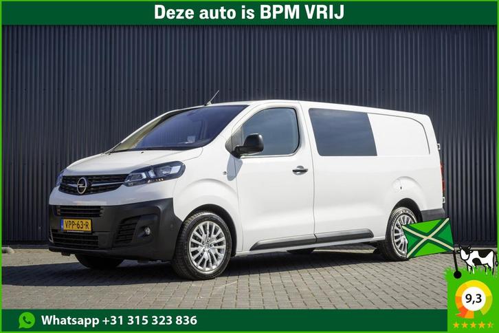 Opel Vivaro **2.0 CDTI L3H1 | 145 PK | Automaat | 6-Zits |, Auto's, Bestelauto's, Lease, Automaat, Wit, Grijs, Stof, Diesel, Euro 6