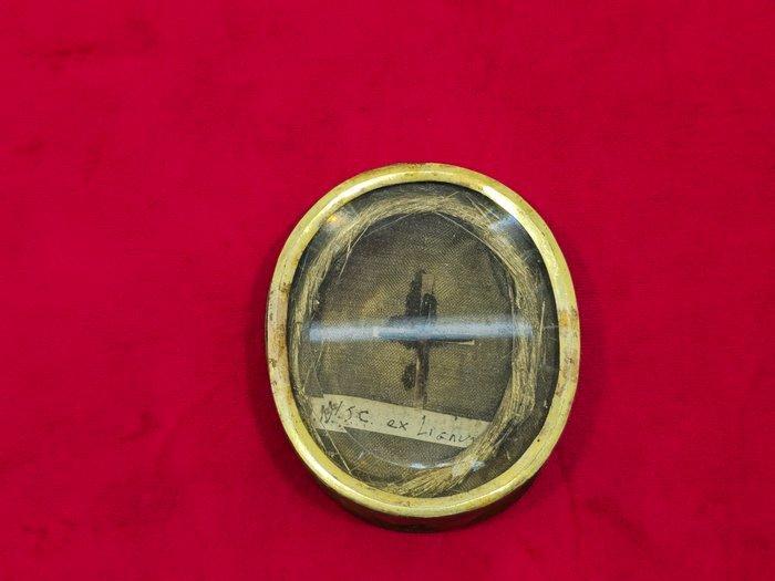 Reliekhouder - Glas, Hout, Metaal, Papier, Textiel -, Antiek en Kunst, Kunst | Niet-Westerse kunst