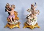 Meissen - Beeldje - Ormolu Mounted (2) - Porselein, Antiek en Kunst