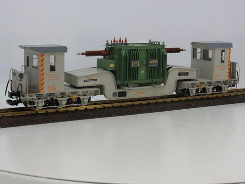 Magnus Spezialtiefladewagen (Goederenwagons Maatwerk), Hobby en Vrije tijd, Modeltreinen | Overige schalen, Overige typen, Zo goed als nieuw