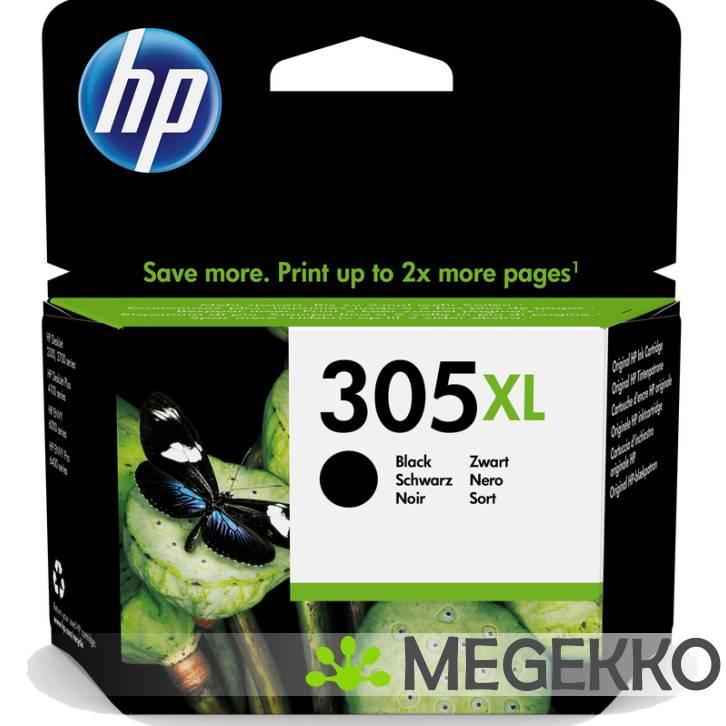 Cartridge HP 305XL zwart 4 ml, Computers en Software, Printerbenodigdheden, Nieuw, Verzenden