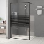 vidaXL Inloopdouchewand 115x195 cm transparant ESG-glas, Doe-het-zelf en Verbouw, Verzenden, Nieuw