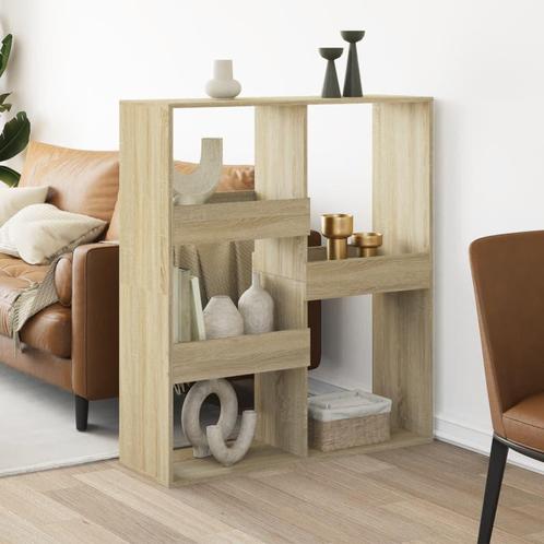 vidaXL Kamerscherm 100x33x115 cm bewerkt hout sonoma, Huis en Inrichting, Kasten | Boekenkasten, Nieuw, Overige houtsoorten, Verzenden