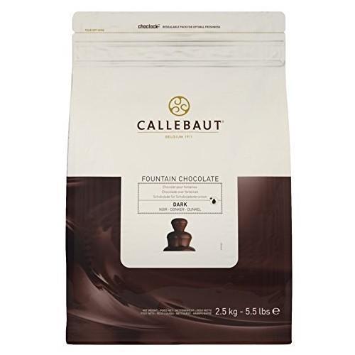 Callebaut Fontein chocolade Puur 2,5 kg, Hobby en Vrije tijd, Taarten en Cupcakes maken, Nieuw, Verzenden