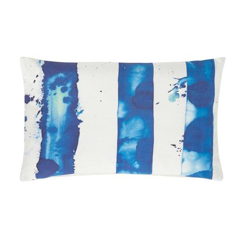 Kussenhoes Blauw/Wit - 50x30CM, Huis en Inrichting, Woonaccessoires | Kussens, Verzenden