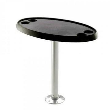 Ovale Boottafel Set 46x76cm Zwart Inclusief Quick Release Ta beschikbaar voor biedingen