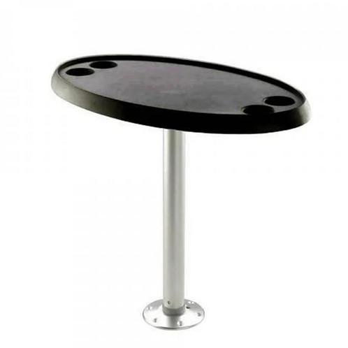 Ovale Boottafel Set 46x76cm Zwart Inclusief Quick Release Ta, Watersport en Boten, Accessoires en Onderhoud, Nieuw, Ophalen of Verzenden