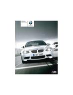 2009 BMW M3 COUPE | SEDAN | CABRIOLET BROCHURE ENGELS, Boeken, Nieuw, BMW, Author