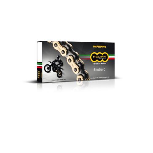 Regina Ketting 520 ZRE 130 schakels Goud + Clip Z-Ring, Motoren, Onderdelen | Overige, Nieuw, Verzenden