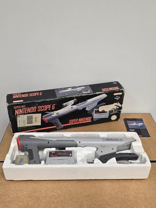 Nintendo - Snes - - Super Rare Big Box Scope 6 Edition FAH, Spelcomputers en Games, Spelcomputers | Overige Accessoires