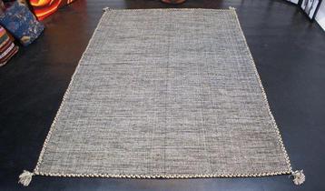 Handgeweven Kelim tapijt katoen 300 x 200 cm. Nieuw beige - beschikbaar voor biedingen