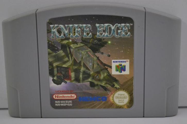 Knife Edge (N64 EUR), Spelcomputers en Games, Games | Nintendo 64, 1 speler, Zo goed als nieuw, Verzenden