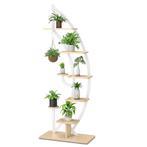 LIVSK Metalen Bloemenplank - 7-Laags Ladderstructuur - Stevi, Tuin en Terras, Verzenden