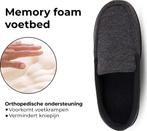 2dekans | Pantoffels Heren - Sloffen - Mocassins - - 40/41, Ophalen of Verzenden, Zo goed als nieuw, Comfeet, Zwart