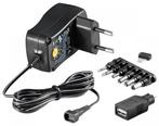 Goobay EcoFriendly Universele Adapter 600mA, Computers en Software, Pc- en Netwerkkabels, Nieuw, Verzenden