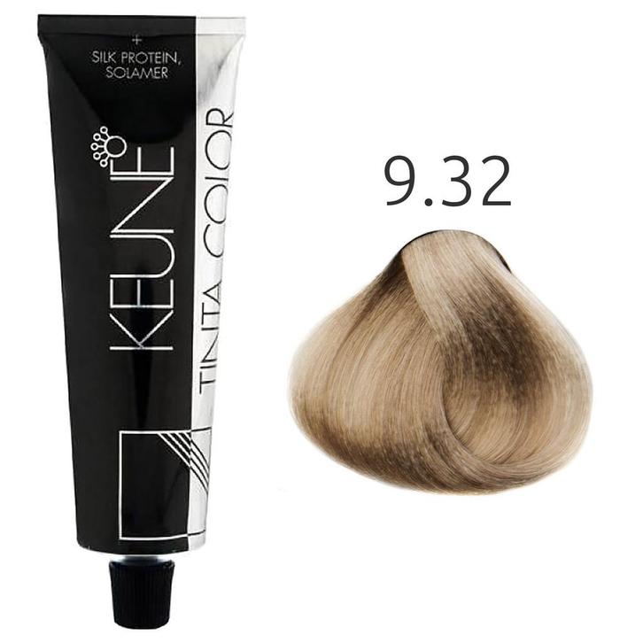 Keune  Tinta Color  9.32 Zeer Licht Beige Blond  60 ml, Sieraden, Tassen en Uiterlijk, Uiterlijk | Haarverzorging, Nieuw, Verzenden
