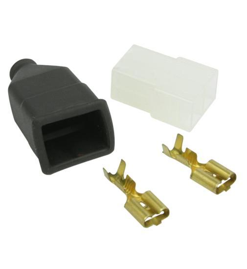 AMP-Faston 2-pins stekker, Auto-onderdelen, Elektronica en Kabels, Nieuw, Ophalen of Verzenden