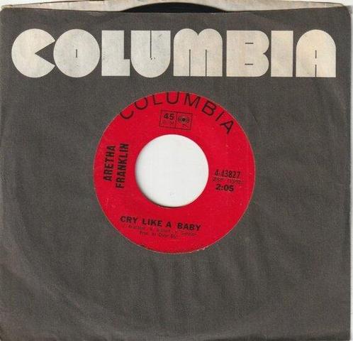 Aretha Franklin - Cry Like A Baby + Swanee (Vinylsingle), Cd's en Dvd's, Vinyl Singles, Verzenden