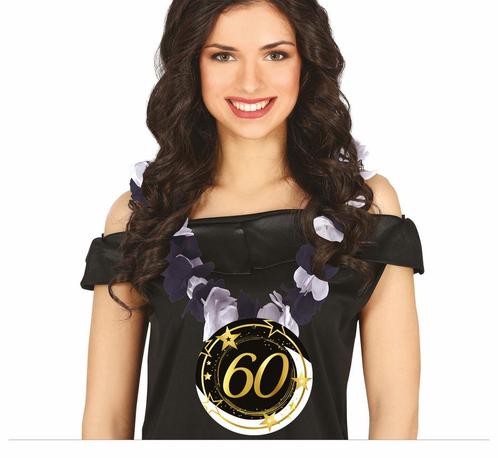 Ketting 60 Jaar, Hobby en Vrije tijd, Feestartikelen, Nieuw, Verzenden