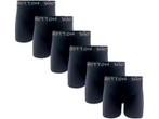 Heren boxershorts - SQOTTON® - 6 stuks - Basic/Zwart, Verzenden