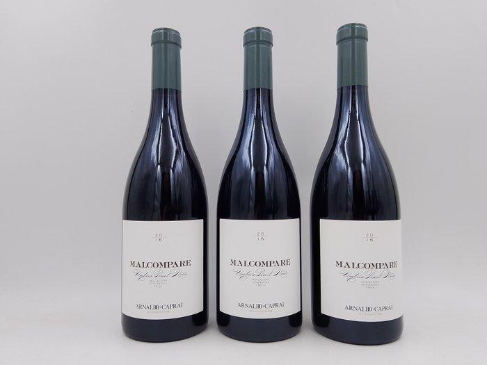 2016 Caprai, Malcompare - Umbrië - 3 Flessen (0.75 liter), Verzamelen, Wijnen