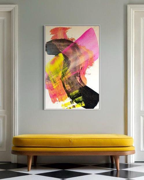 Gunnar Zyl (1988) - Voltage Bloom XXL, Antiek en Kunst, Kunst | Schilderijen | Modern