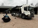 BINNENKORT online: Vrachtwagen SCANIA met P360 kraan 2023, Auto's, Vrachtwagens