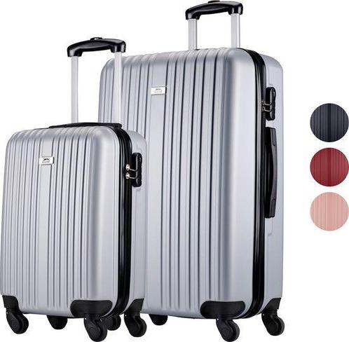 Tweedekans | Slazenger Kofferset 2 Delig - Handbagage, Sieraden, Tassen en Uiterlijk, Koffers, Zo goed als nieuw, Ophalen of Verzenden