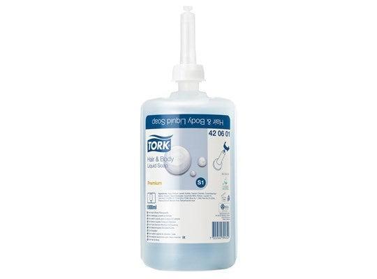 Tork Premium vloeibare hair & body zeep - 6 x 1000 ml, Huis en Inrichting, Schoonmaakartikelen, Verzenden