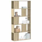 vidaXL Boekenkast 5-laags 80,5x23,5x162,5 cm bewerkt hout, Huis en Inrichting, Kasten | Boekenkasten, Verzenden, Nieuw, Overige houtsoorten