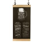 Krijtbord Hook Eiken Industrial 28x61cm, Nieuw in verpakking