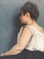 Attribué à Alfred Roll (1846-1919) - Portrait dune femme