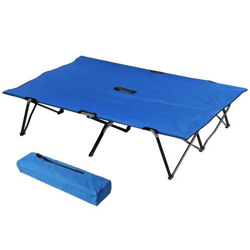 TRUUSK Campingbed Opvouwbaar Voor 2 Personen, Veldbed Met Dr, Caravans en Kamperen, Overige Caravans en Kamperen, Nieuw, Verzenden