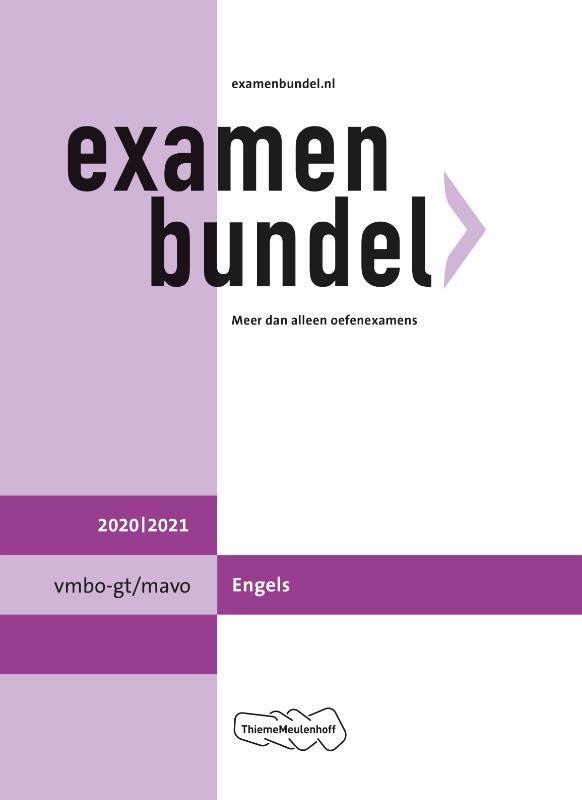 Examenbundel vmbo-gt/mavo Engels 2020/2021 9789006781335, Boeken, Schoolboeken, Zo goed als nieuw, Verzenden