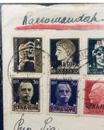 Koninkrijk Italië 1940/1941 - Regno 1941 militaire bezetting, Gestempeld