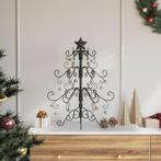 vidaXL Metalen kerstboom met standaard Zwart 60 cm, Diversen, Verzenden, Nieuw