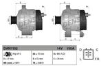 Dynamo / Alternator HYUNDAI ix35 (2.0 CRDi 4WD), Auto-onderdelen, Motor en Toebehoren, Ophalen of Verzenden, Nieuw