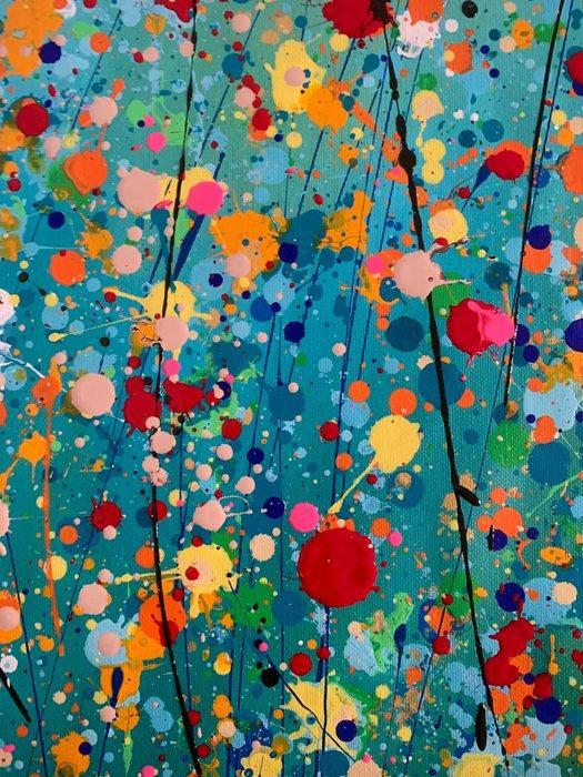 Helena Romano - Danza di Petali, Antiek en Kunst, Kunst | Schilderijen | Modern