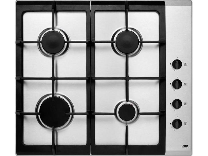 ETNA T110VRVSA - Gaskookplaat - 4 pits - Geïntegreerde, Witgoed en Apparatuur, Fornuizen, Zo goed als nieuw, Verzenden