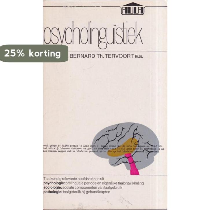 Psycholinguistiek 9789027452276 Tervoort, Boeken, Overige Boeken, Gelezen, Verzenden