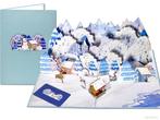 Schitterende imposante Kerstkaart met besneeuwd landschap..., Diversen, Wenskaarten, Verzenden, Nieuw