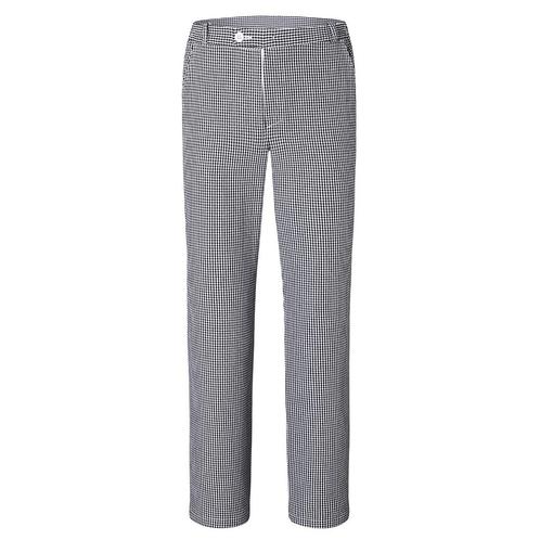 GGM Gastro | (6 stuks) KARLOWSKY | Pepita Broek Basic - |, Kleding | Heren, Broeken en Pantalons, Zwart, Maat 46 (S) of kleiner